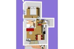 Apartmaji Podest - Baška Voda Apartma 1: (4+2) – A1 foto 3