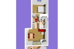 Apartmaji Podest - Baška Voda Apartma 2: (2+2) – A2 foto 2