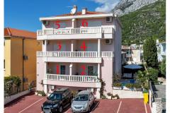 Apartmaji Podest - Baška Voda Apartma 5: (2+2) – A5 foto 1