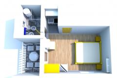Apartmaji Dodig Soba 7 – Studio_Zap foto 1