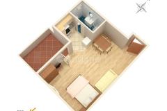Apartmaji with sea view Cihorich Apartma 4 – studio foto 1