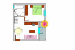 Apartmaji Grzalja-Rozic Krk Apartma 2 – A2 foto 4