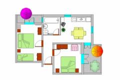 Apartmaji Grzalja-Rozic Krk Apartma 4 – A4 foto 4