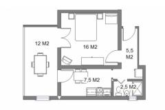 Apartmaji Omis Duce Apartma 1 – Ap.2-3-6 foto 2