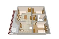 Hiša Marija *** Apartma 1 – Ap1gornji foto 1