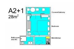 Apartmaji Zorka Apartma 2 – STUDIO foto 4
