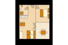 Apartmaji Damir Apartma 1 – App A1 foto 5