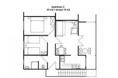 Apartmaji Mira Apartma 2 – Apartman 2 foto 1