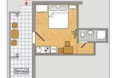 Apartmaji Dora Apartma 4 – Studio foto 2