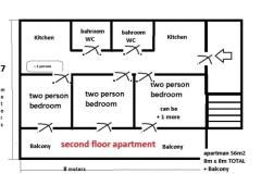 Apartmaji Živana Žaborić  Apartma 3 – 6+2 SEC F. foto 1
