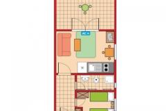 Apartmaji Aniva Apartma 2 – A2 foto 2
