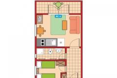 Apartmaji Aniva Apartma 3 – A3 foto 2