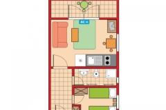 Apartmaji Aniva Apartma 4 – A4 foto 2