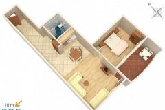 Pansion Katić Apartma 4 – A14 foto 1