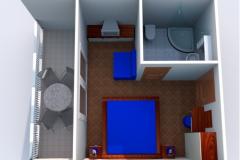 Apartmaji Nike Soba 4 – 104/204 foto 5