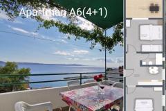 Apartmaji Reljic Apartma 4 – A6(4+1) foto 3