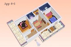 Apartmaji Šapat mora Apartma 2 – Smedji foto 1