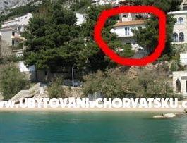 Apartmaji Darka na plaži