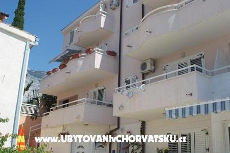 Apartmaji Pavić Promajna Baška Voda Hrvaška