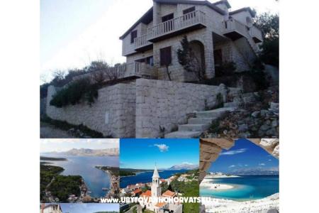 Apartmaji Villa Dragica otok Brač Hrvaška