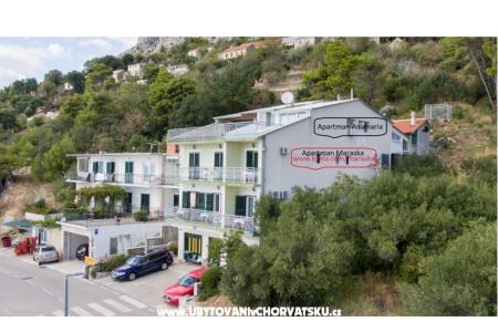 Apartmaji Maraska i Anamaria Brela Hrvaška