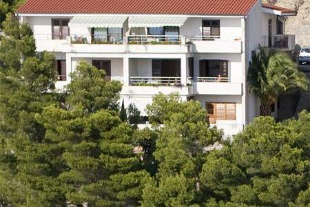 Apartmaji Ružica Brela Hrvaška