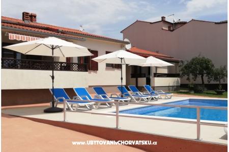 Apartmaji Rudez - pool - jacuzzi  Fažana Hrvaška