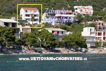 Apartmaji  Zdravko  Igrane Hrvaška