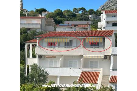Apartmaji Franka Igrane Hrvaška