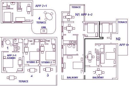 Apartmaji Tudor Krk foto 2