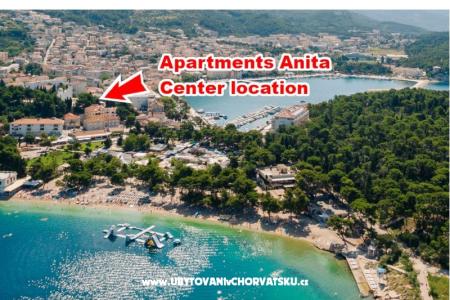 Apartmaji Anita - Center Makarska Hrvaška