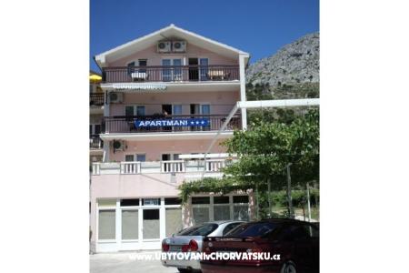 Apartmaji Mihovil Omiš Hrvaška