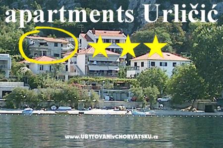 Apartmaji Urlicic Omiš Hrvaška