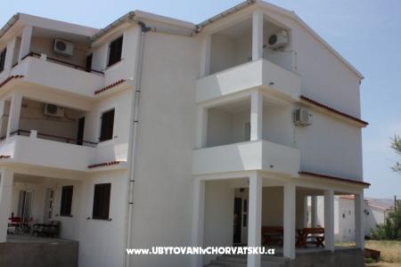 Apartmaji  Bane otok Pag Hrvaška