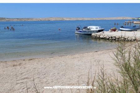 Apartmaji ANA otok Pag Hrvaška