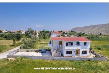 Apartmaji Anica otok Pag Hrvaška