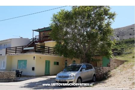Apartmaji Cajner Pag otok Pag Hrvaška
