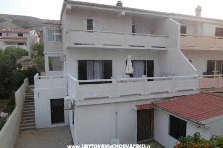 Apartmaji Vinko otok Pag Hrvaška