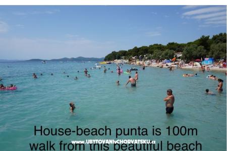Beach Hiša Punta Pakoštane Hrvaška