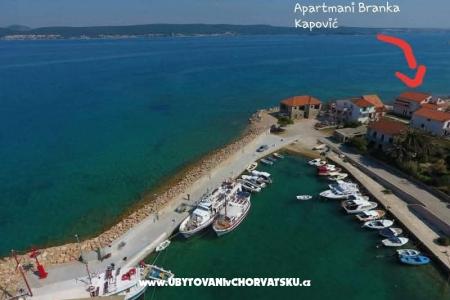 Apartmaji Branka otok Pašman Hrvaška