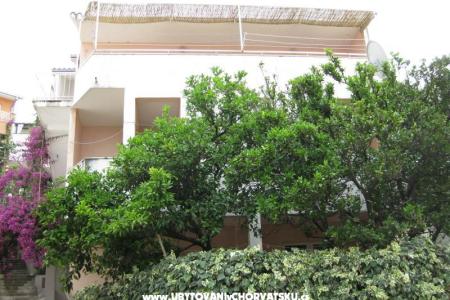 Apartmaji Flora Podgora Hrvaška