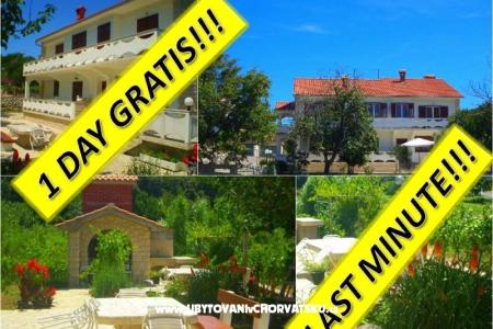 Apartmaji Vesna otok Rab Hrvaška