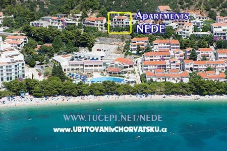 Apartmaji NEDE Tučepi Hrvaška