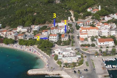 Apartmaji Ševelj Tučepi Hrvaška