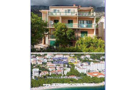 Apartmaji Šimun Tučepi Hrvaška