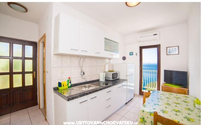 Apartmaji with sea view - apartmaji Baška Voda Hrvaška