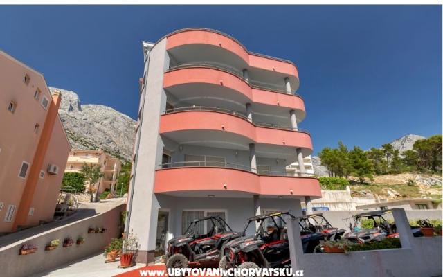 Villa Juric - apartmaji Baška Voda Hrvaška