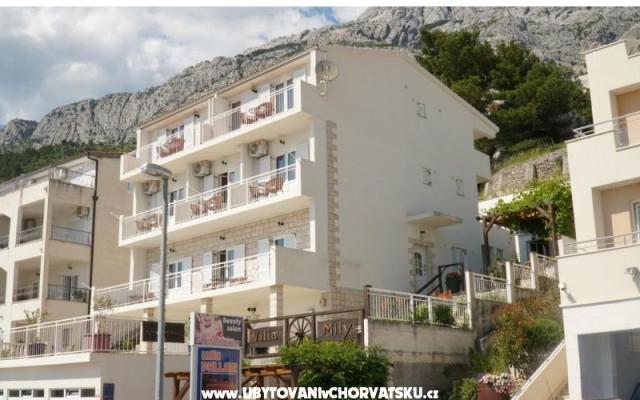 Willa Mily - apartmaji Baška Voda Hrvaška