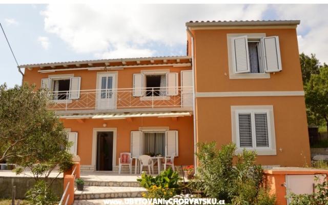 Namestitev  Maričica - apartmaji otok Cres Hrvaška