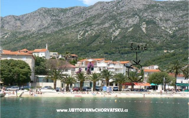 Vila Shutic Gradac - apartmaji Gradac – Podaca Hrvaška